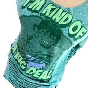 SEXY Custom Cut Women's HULK Vintage LF Tshirt